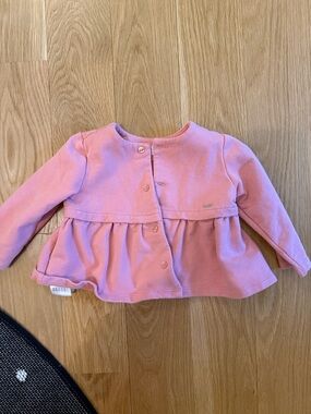 Mayoral Soft Pink Baby Cardigan